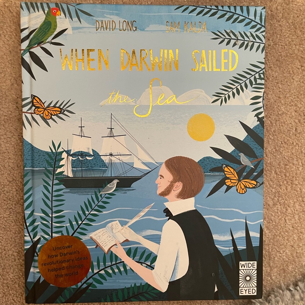 When Darwin Sailed the Sea Book
